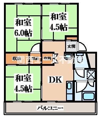 泉ケ丘駅 徒歩27分 4階の物件間取画像