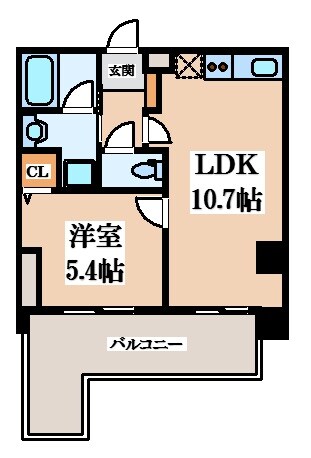 サイプレス小阪駅前の物件間取画像