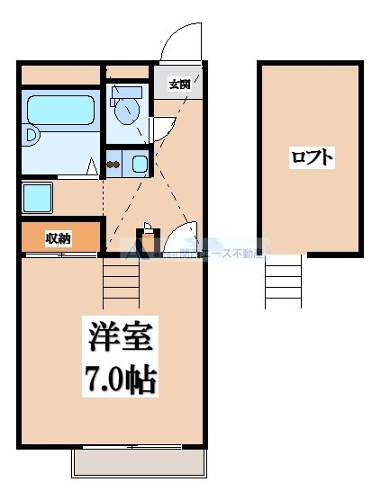 レオパレスタチバナの物件間取画像