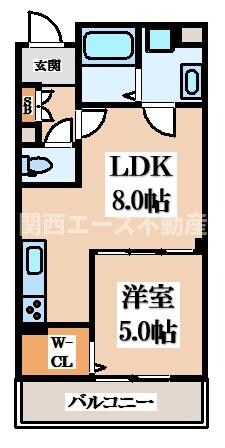 ピレーネ諸福の物件間取画像