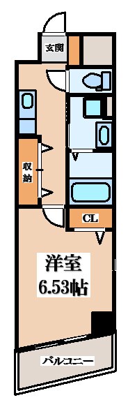 アベニュー美園の物件間取画像