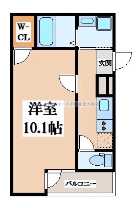 フジパレス高井田西Ⅰ番館の物件間取画像