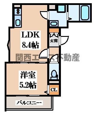 ラモーナ稲田本町の物件間取画像