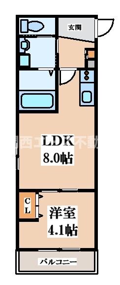 ESCALA四條畷の物件間取画像