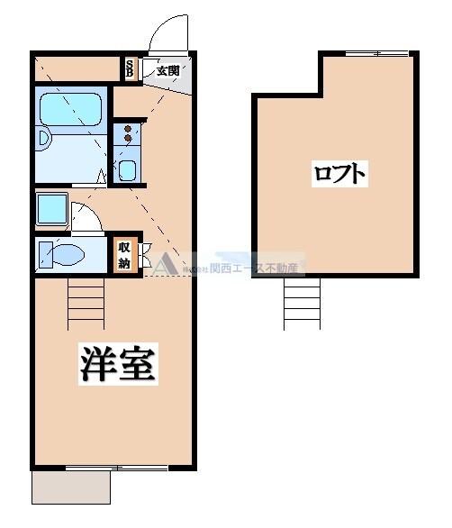 レオパレスヴィラⅡの物件間取画像