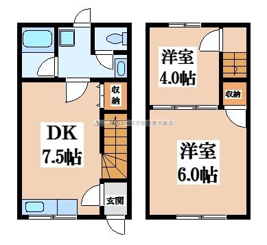 宝持住宅南棟の物件間取画像