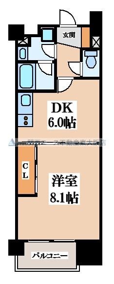 布施ハイラインの物件間取画像