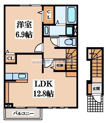 クリスタルガーデンリリーの物件間取画像