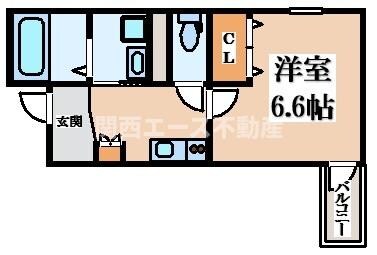 グラシアスコート荒本の物件間取画像