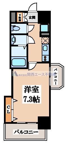 ラグゼ布施南の物件間取画像