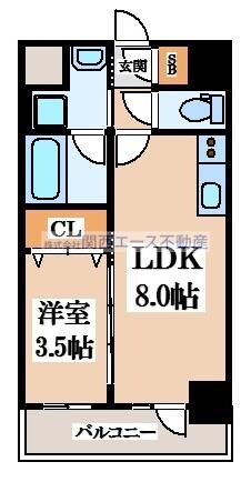 リアライズ布施駅前の物件間取画像