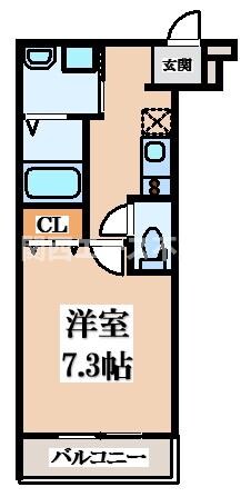 フジパレス俊徳道EASTの物件間取画像