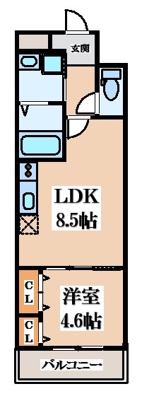 フジパレス箱殿町の物件間取画像