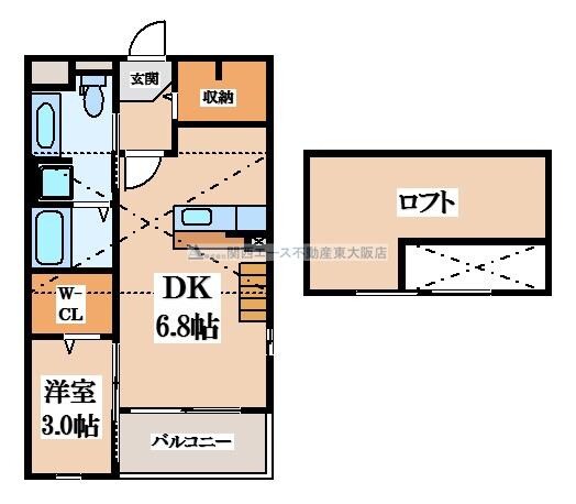 アルバーダウノの物件間取画像