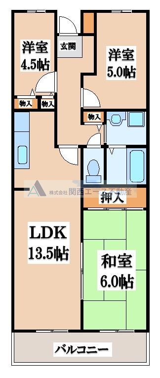 MⅢTAKAIの物件間取画像