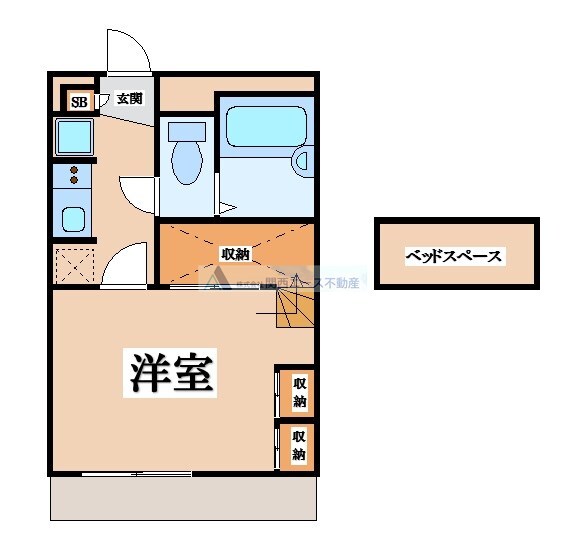 レオパレスアルフの物件間取画像