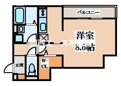 セレナヴィラ小阪Wの物件間取画像