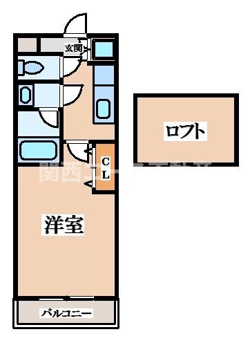 フジパレス荒川の物件間取画像