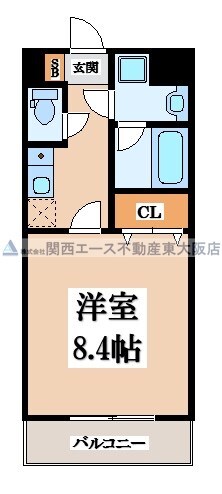 メルディアキューブやえのさとの物件間取画像