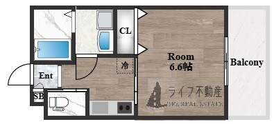 ソラーナメゾン近畿大学前の物件間取画像