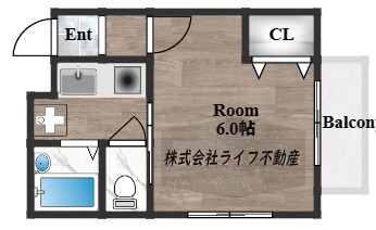 デポメゾン109の物件間取画像