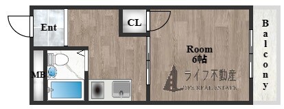 ハイツアサカワの物件間取画像