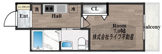 M’プラザ小阪駅前の物件間取画像