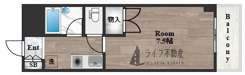 コートイレブンの物件間取画像