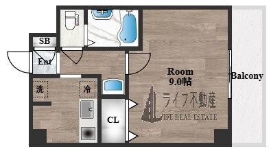 グランデージ長田東の物件間取画像