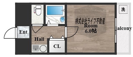 PS HIGASHI OSAKAの物件間取画像