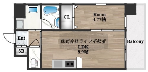 プレジオ布施ASIANの物件間取画像