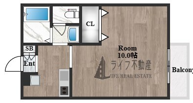 メゾンドゥエスポワールの物件間取画像