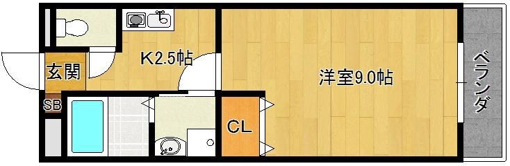 イストワールリーブの物件間取画像