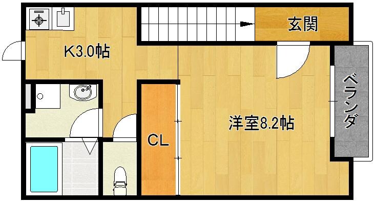 プラターネの物件間取画像