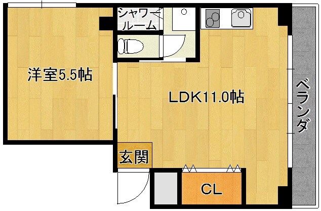 リベラル都丘の物件間取画像