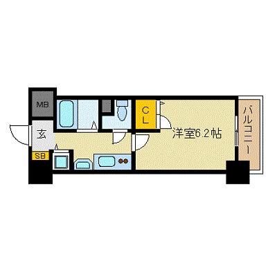 プレサンス泉セントマークの物件間取画像