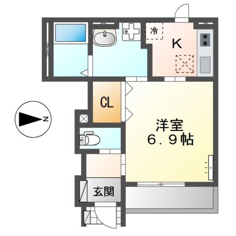 Ｆｏｒｅｓｔ志水の物件間取画像