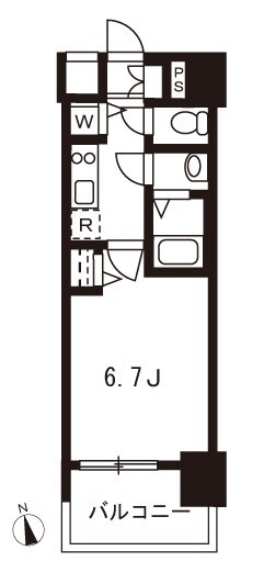 メインステージ名古屋ノースマークの物件間取画像