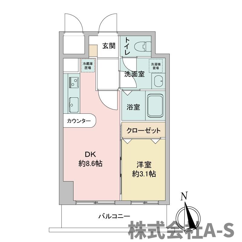 La Douceur今池の物件間取画像