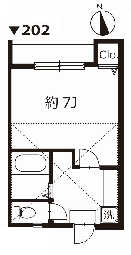 シェーネスハイム黒門の物件間取画像