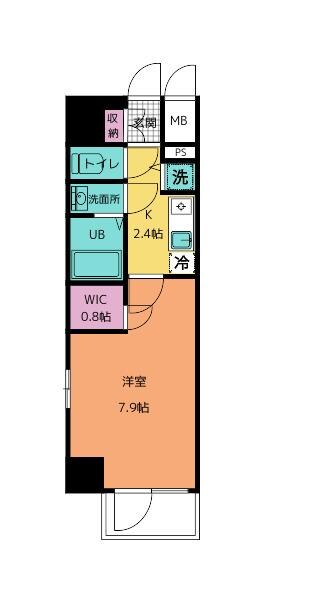 エスリード名城公園プライムの物件間取画像