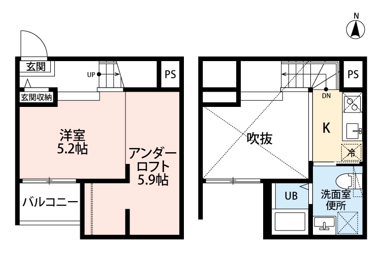 ブラウンコートの物件間取画像