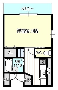 ヴィーブル浮野の物件間取画像