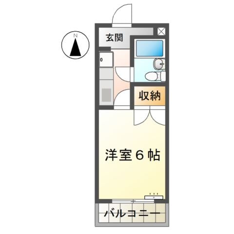 ブライトプレイスあゆちの物件間取画像