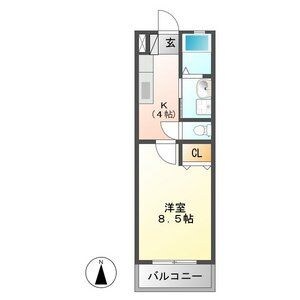 富加駅 徒歩43分 2階の物件間取画像