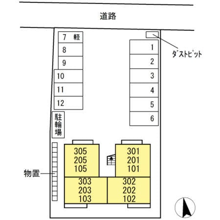 糸貫駅 徒歩66分 3階の物件外観写真