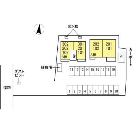 北方真桑駅 徒歩53分 3階の物件外観写真