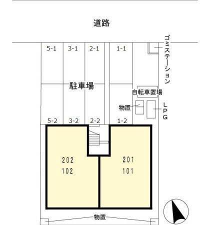 名鉄岐阜駅 徒歩57分 2階の物件外観写真