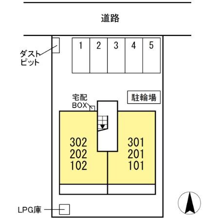 田神駅 徒歩2分 3階の物件外観写真