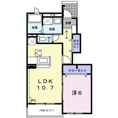 広神戸駅 徒歩12分 1階の物件間取画像